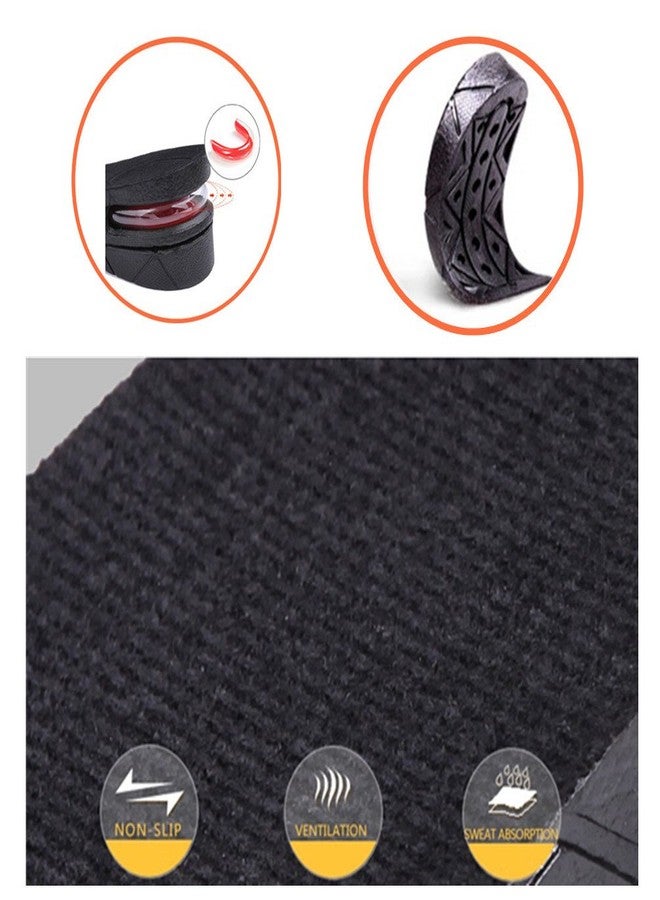 Kalevel Unisex 3cm Height Increase Insole 1.2 Inches Breathable Adjustable Insoles Height Increase Insoles Shoe Lifts Increased Shoe Pad Elevator Insoles Half Elevator Insole for Men Women - Image 5
